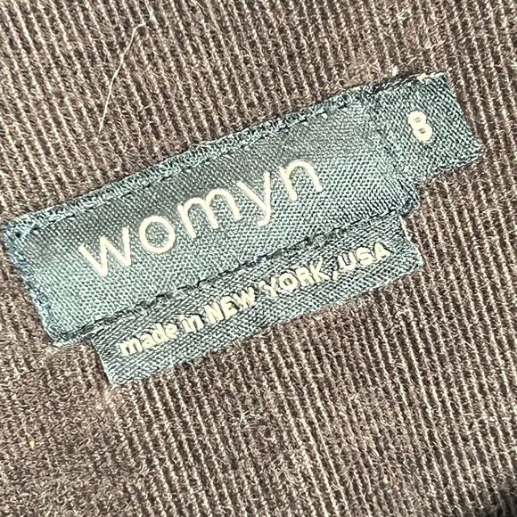 Brown Corduroy Jacket Women 8 Classic Button Up Retro Chic Timeless Safari - Picture 4 of 9